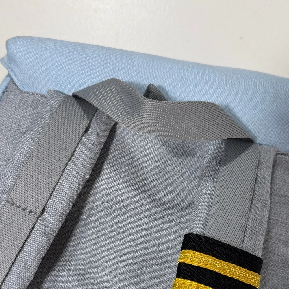 Jetkids by Stokke Crew Backpack Light Blue & Gray Travel Backpack - Picture 13 of 16